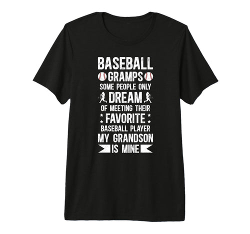 Mens Favorite Baseball Player Gramps T-Shirt - Novelty Apparel Unisex - T-Shirt, Sweatshirt, Hoodie