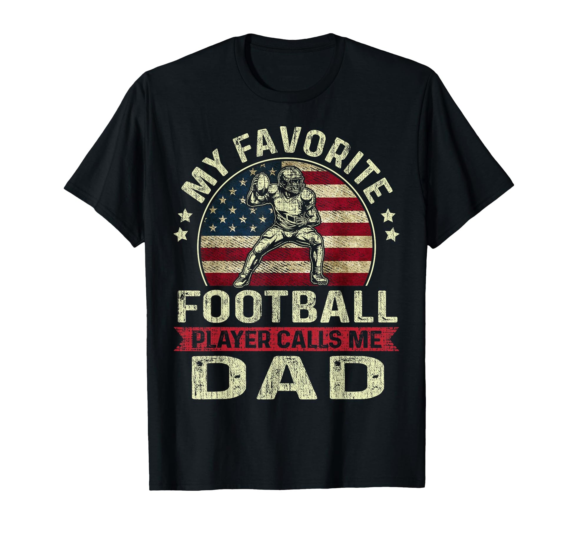 Fathers Day My Favorite Football Player T-Shirt - Trendy Graphic Unisex - T-Shirt, Sweatshirt, Hoodie