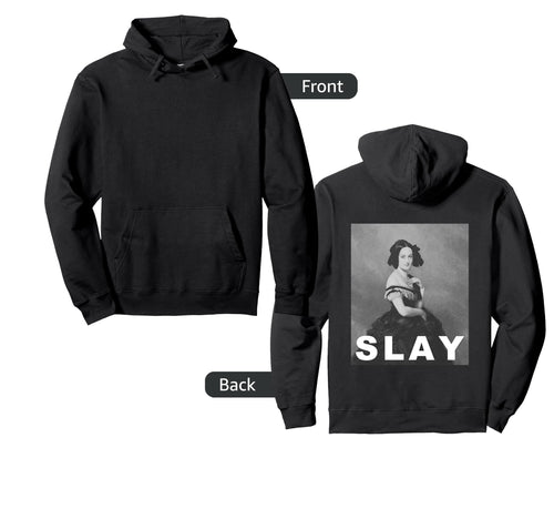 Slay Grunge Aesthetic 80S 90S Indie Hoodie - Unique Graphic Unisex - T-Shirt, Sweatshirt, Hoodie