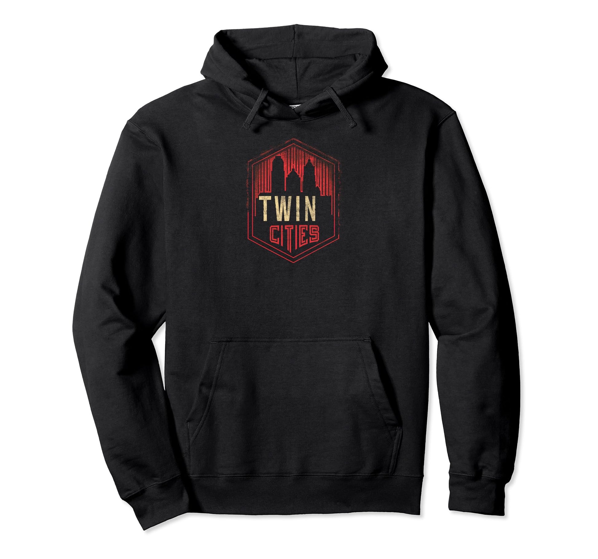 Twin Cities Grit 90S Grunge Urbandecay Hoodie - Minimalist Print Unisex - T-Shirt, Sweatshirt, Hoodie