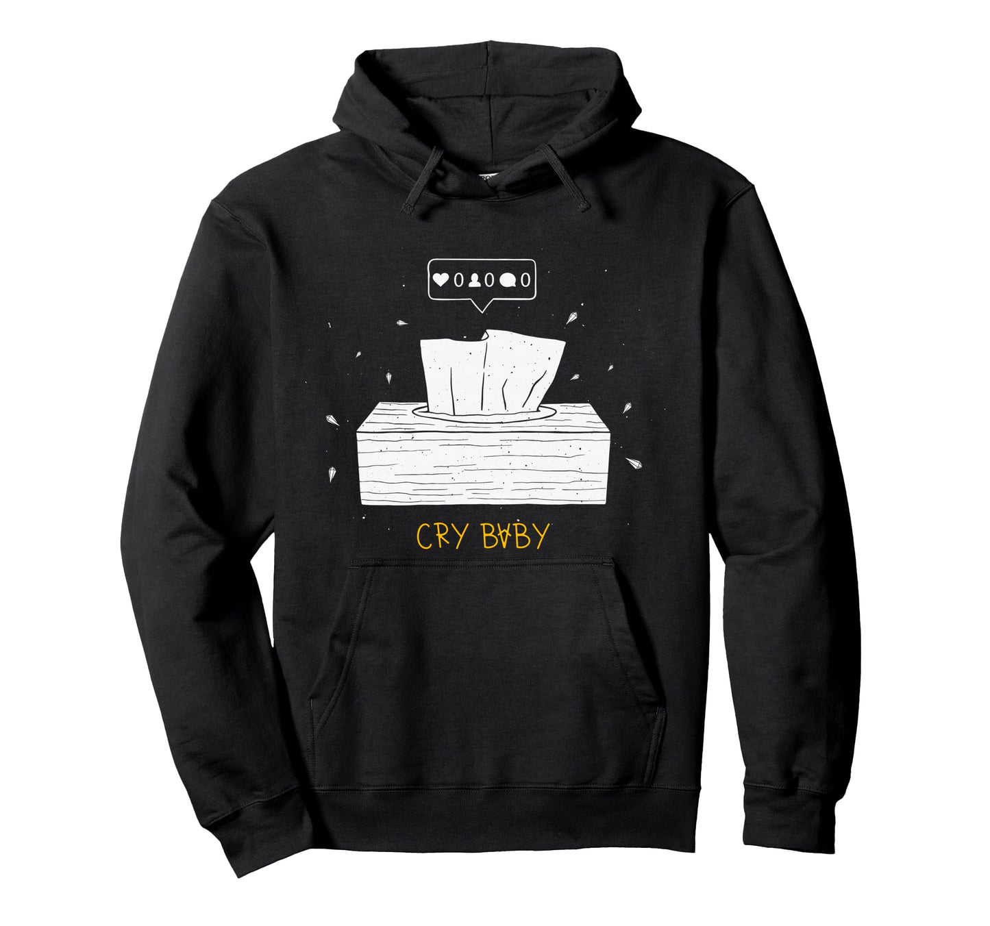 Cry Aesthetic Edgy Streetwear Hoodie - Aesthetic Graphic Unisex - T-Shirt, Sweatshirt, Hoodie