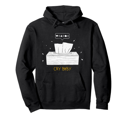 Cry Aesthetic Edgy Streetwear Hoodie - Aesthetic Graphic Unisex - T-Shirt, Sweatshirt, Hoodie