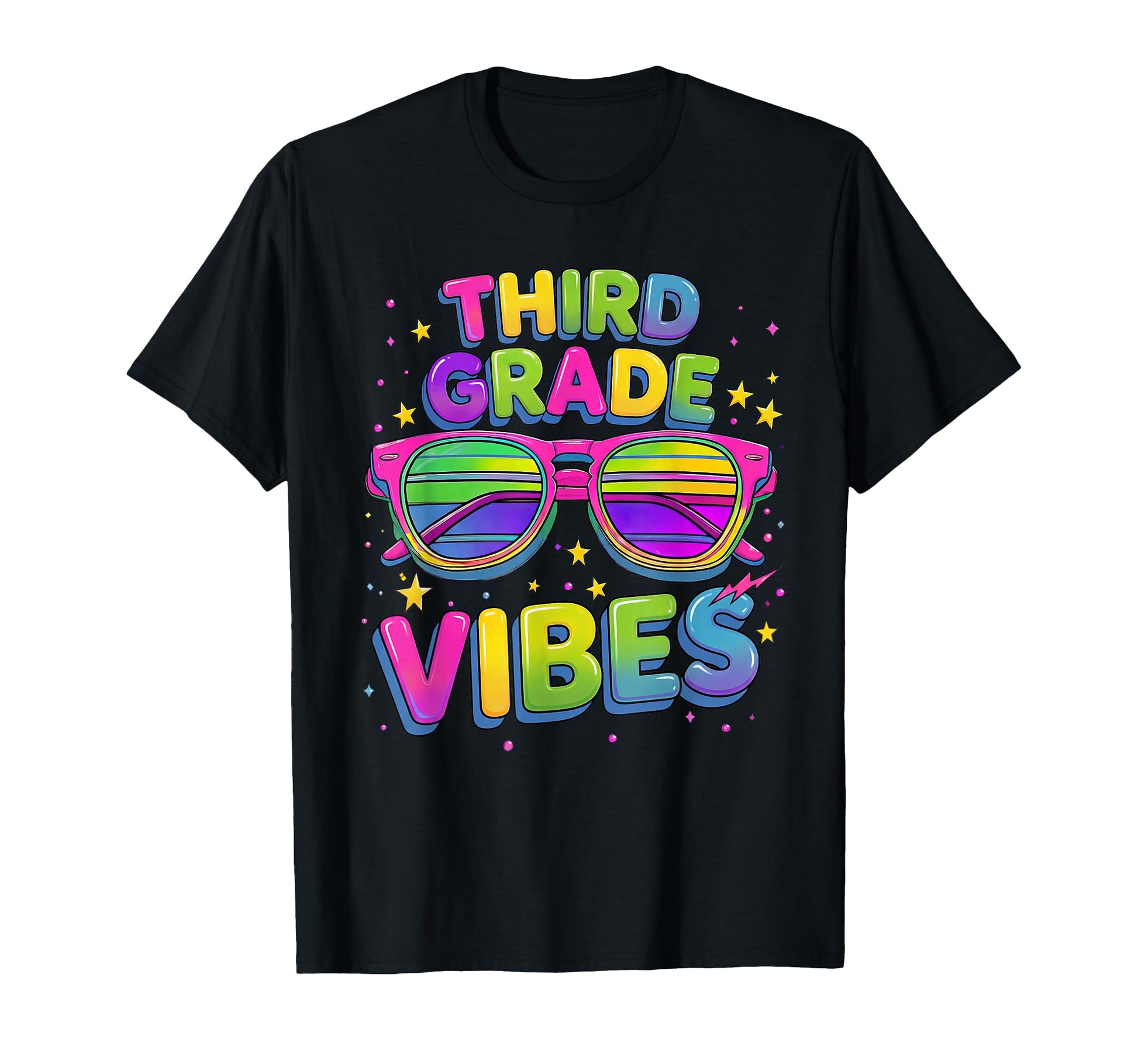Third Grade Vibes 3Rd Grade Team 1St T-Shirt - Aesthetic Graphic Unisex - T-Shirt, Sweatshirt, Hoodie