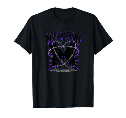 Butterfly Affection Y2K Grunge Aesthetic T-Shirt - Trendy Graphic Unisex - T-Shirt, Sweatshirt, Hoodie