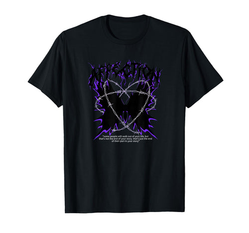 Butterfly Affection Y2K Grunge Aesthetic T-Shirt - Trendy Graphic Unisex - T-Shirt, Sweatshirt, Hoodie