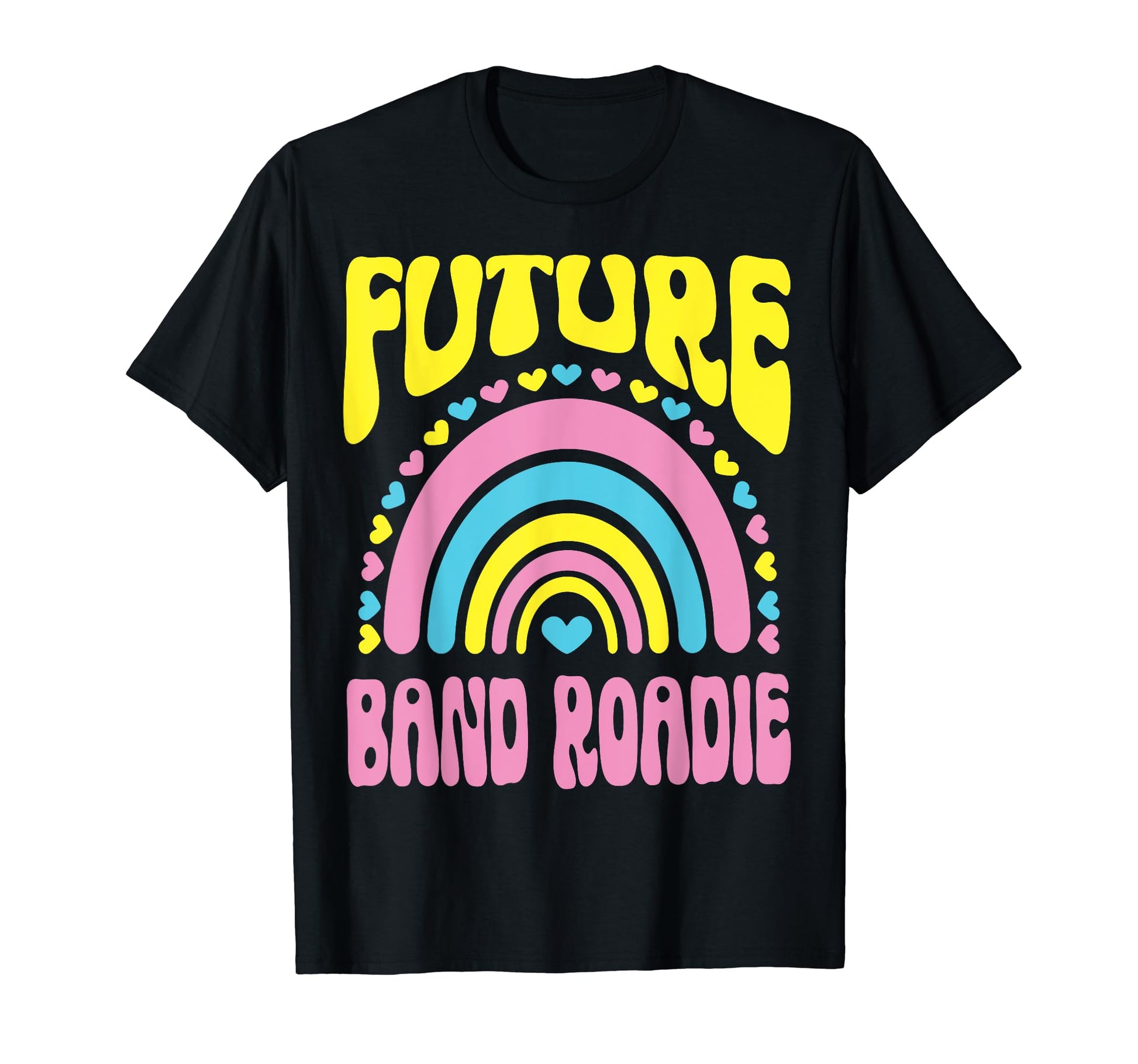 Future Band Roadie Bright Rainbow T-Shirt - Novelty Apparel Men Women - T-Shirt, Sweatshirt, Hoodie