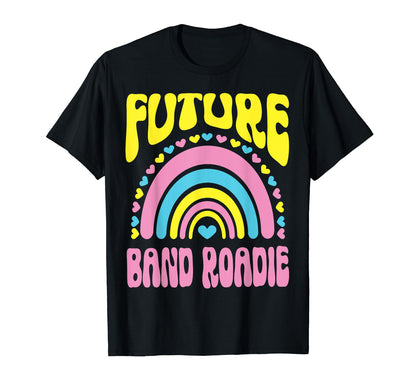 Future Band Roadie Bright Rainbow T-Shirt - Novelty Apparel Men Women - T-Shirt, Sweatshirt, Hoodie