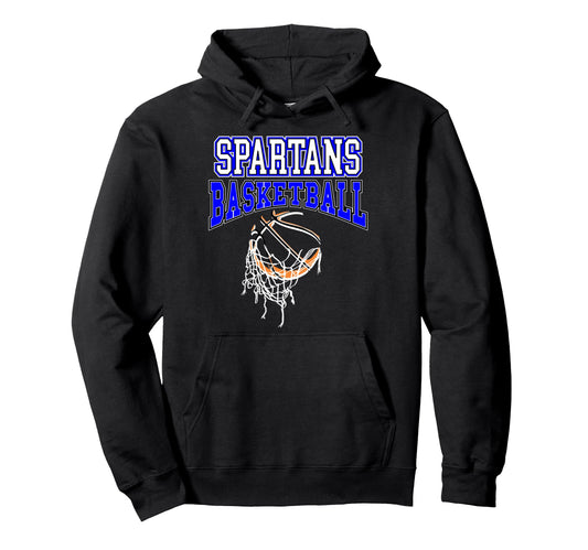 Spartans Basketball Mom Sports Game Hoodie - Aesthetic Graphic Men Women - T-Shirt, Sweatshirt, Hoodie