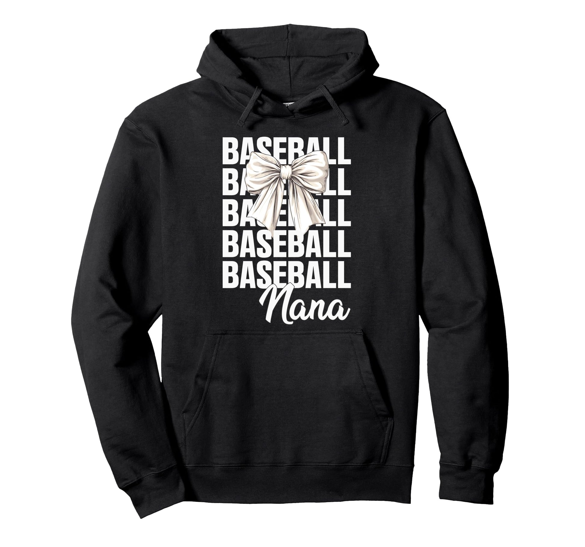 Baseball Nana Baseball Player Stylish Sport Hoodie - Trendy Graphic Unisex - T-Shirt, Sweatshirt, Hoodie