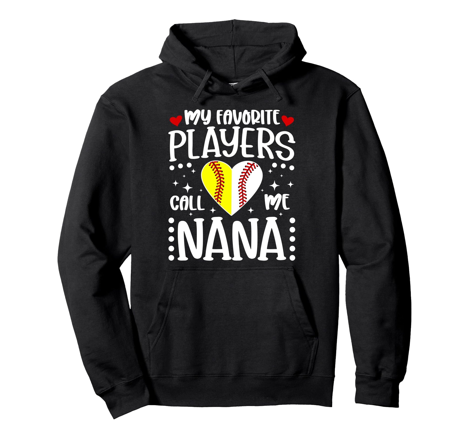 Favorite Players Call Me Nana Hoodie - Aesthetic Graphic for Adults - T-Shirt, Sweatshirt, Hoodie