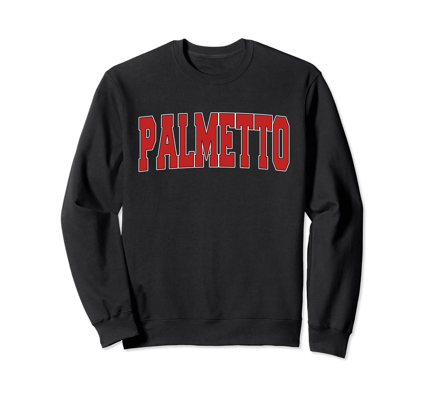 Palmetto Fl Florida Varsity Usa Sweatshirt - Minimalist Print for Adults - T-Shirt, Sweatshirt, Hoodie