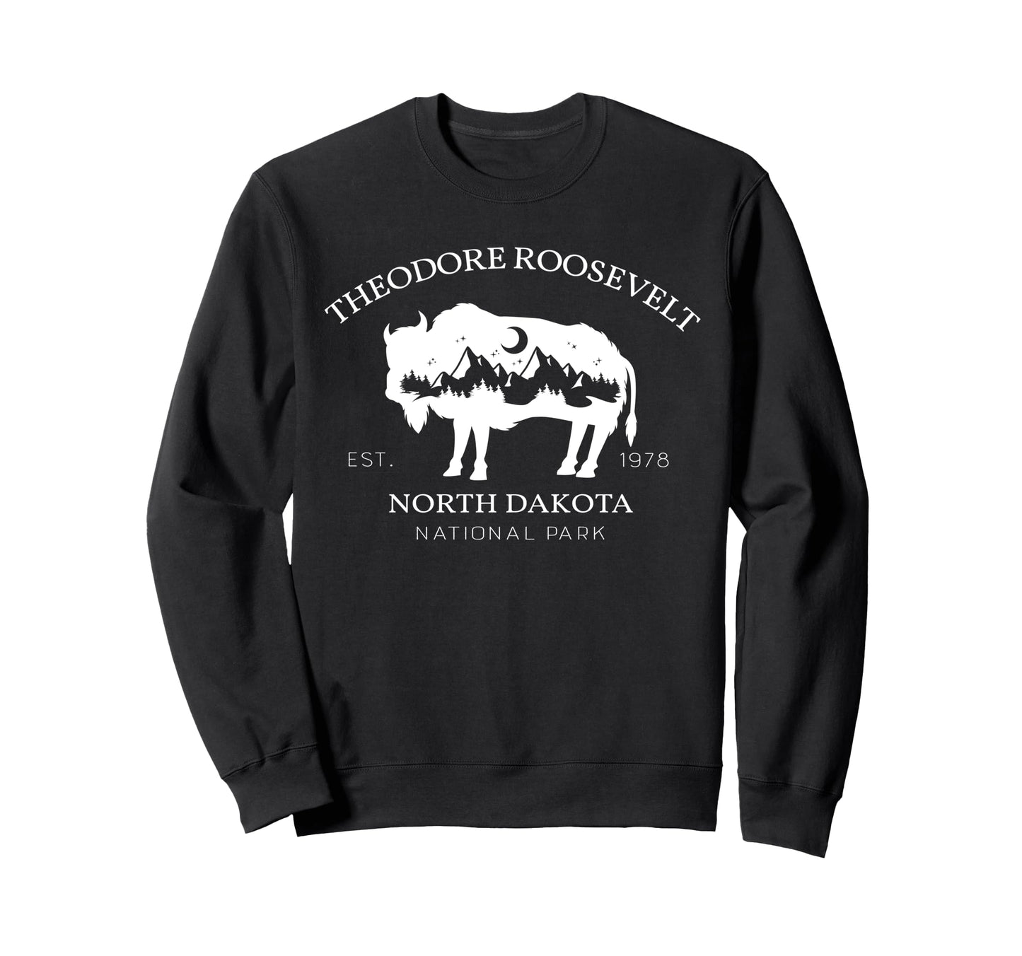 Us Theodore Roosevelt National Park Sweatshirt - Trendy Graphic for Adults - T-Shirt, Sweatshirt, Hoodie