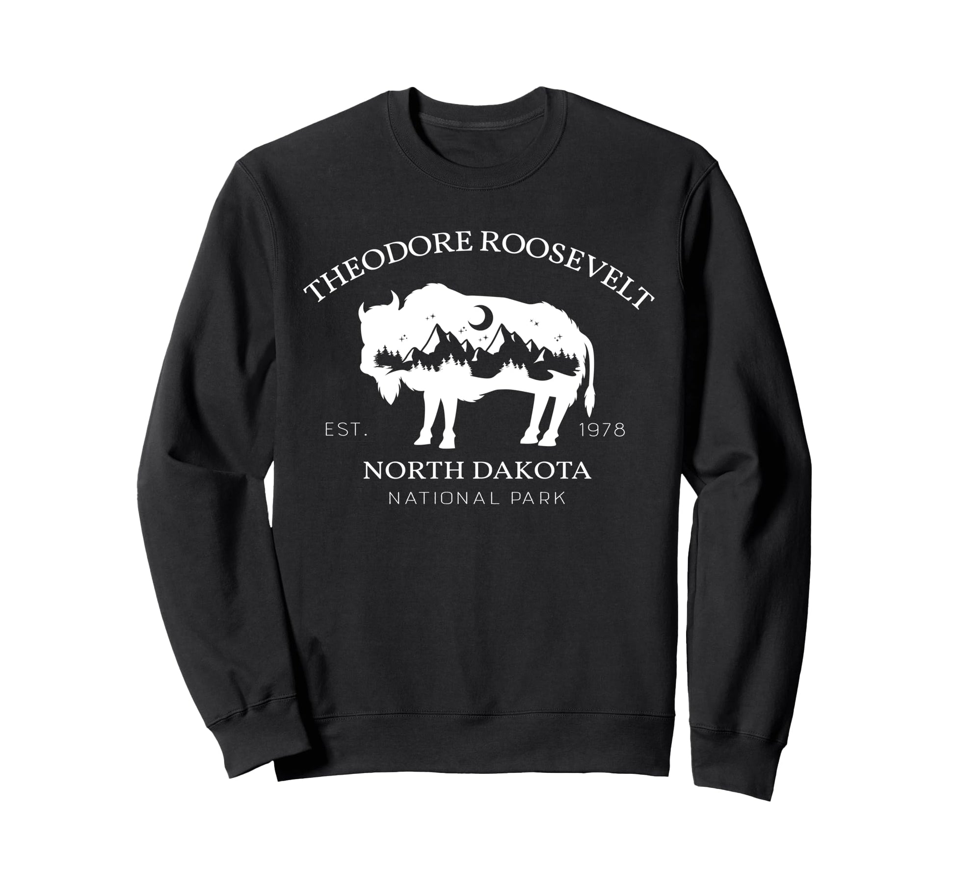 Us Theodore Roosevelt National Park Sweatshirt - Trendy Graphic for Adults - T-Shirt, Sweatshirt, Hoodie