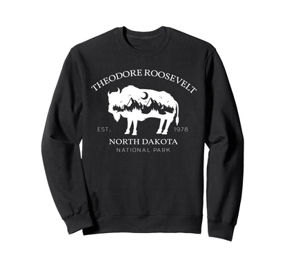 Us Theodore Roosevelt National Park Sweatshirt - Trendy Graphic for Adults - T-Shirt, Sweatshirt, Hoodie