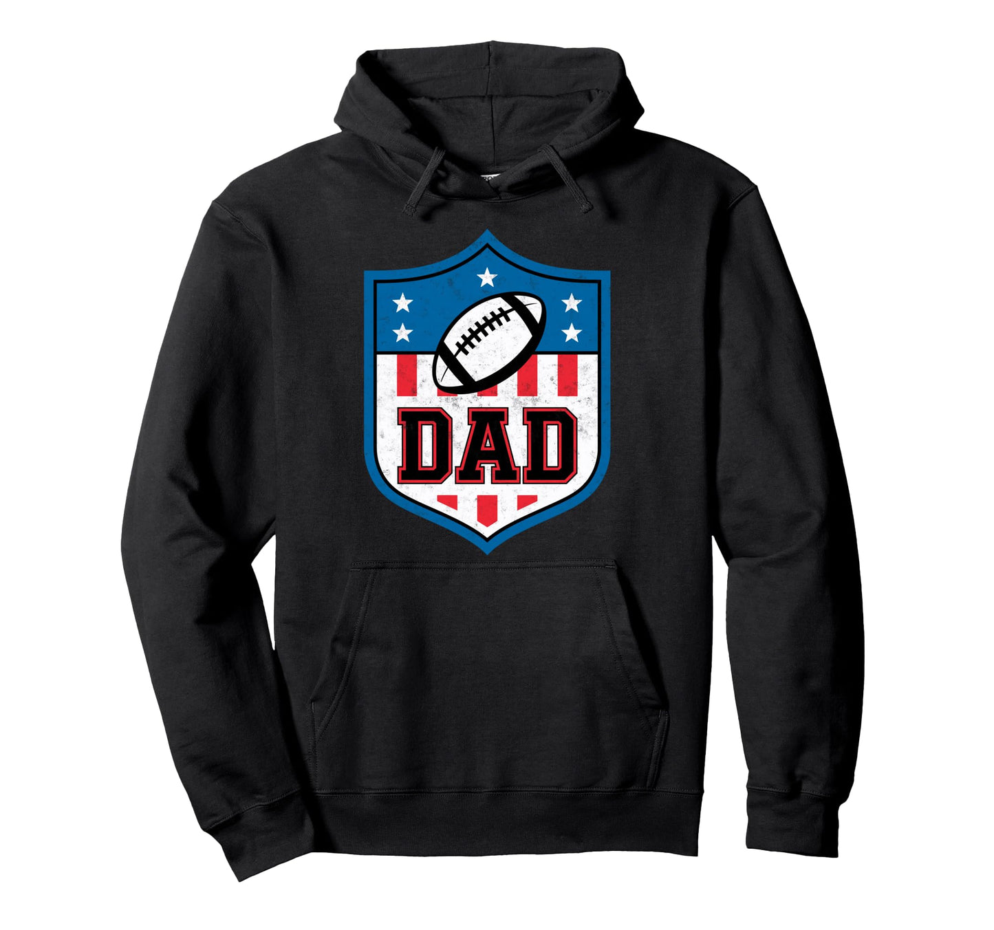 Proud Football Players Dad Touchdown Hoodie - Minimalist Print Men Women - T-Shirt, Sweatshirt, Hoodie