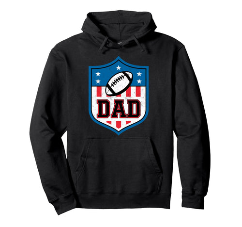 Proud Football Players Dad Touchdown Hoodie - Minimalist Print Men Women - T-Shirt, Sweatshirt, Hoodie