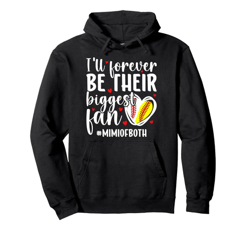Their Biggest Fan Mimi Both Baseball Hoodie - Graphic Print Unisex - T-Shirt, Sweatshirt, Hoodie