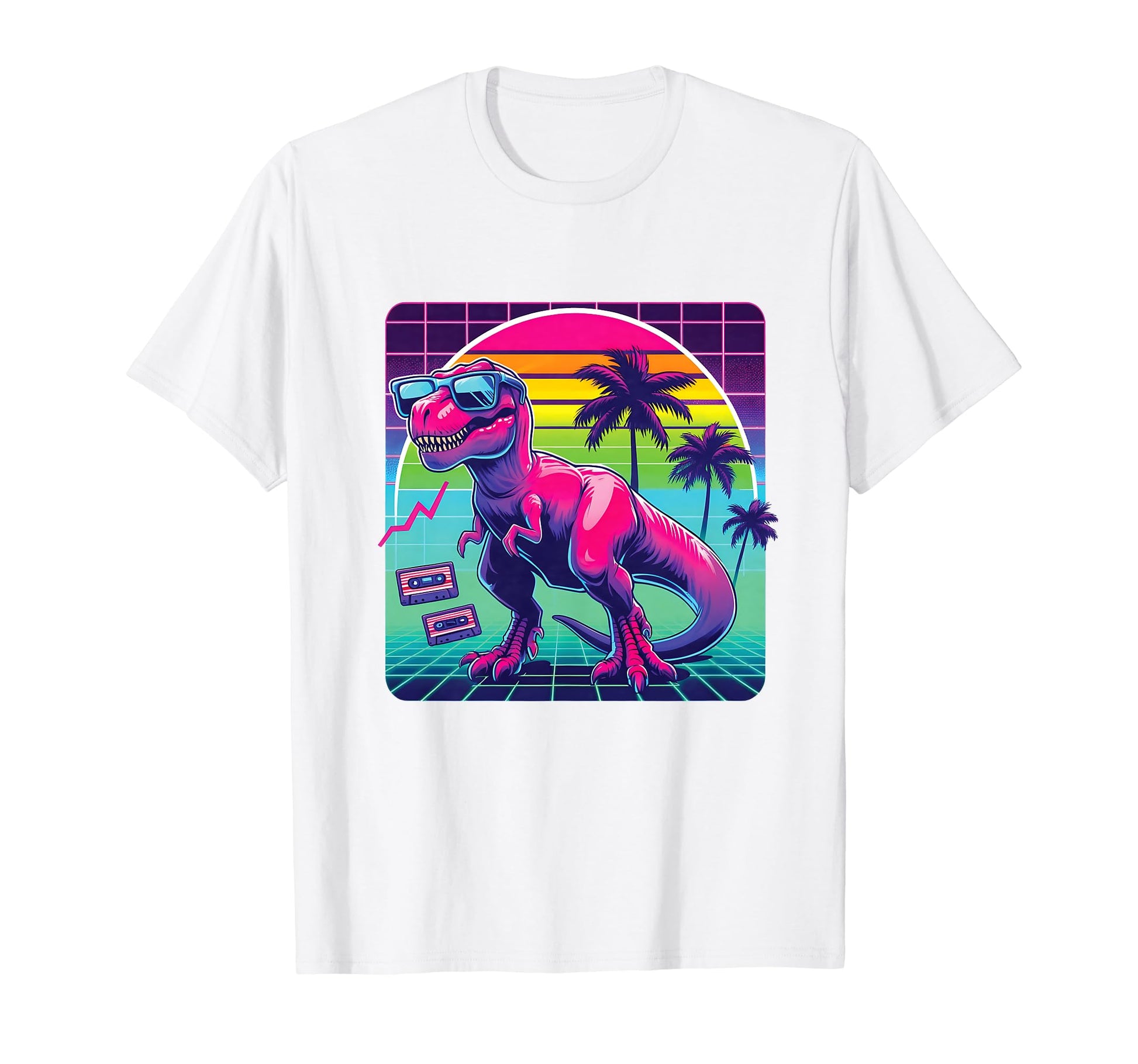 Retrowave Synthwave Aesthetic T-Shirt - Streetwear Style Men Women - T-Shirt, Sweatshirt, Hoodie