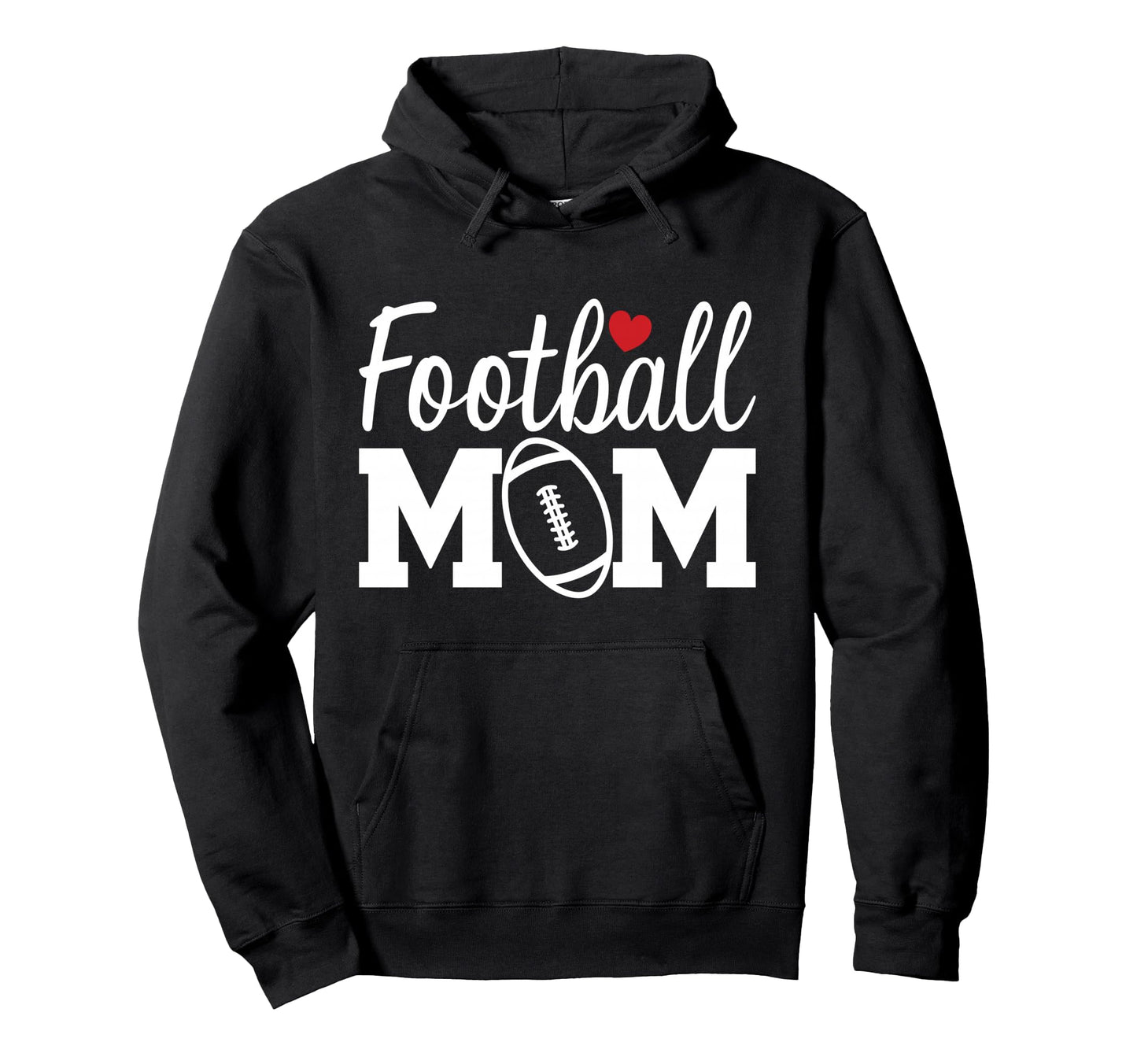 Football Mom Mom Life Football Game Hoodie - Aesthetic Graphic Men Women - T-Shirt, Sweatshirt, Hoodie