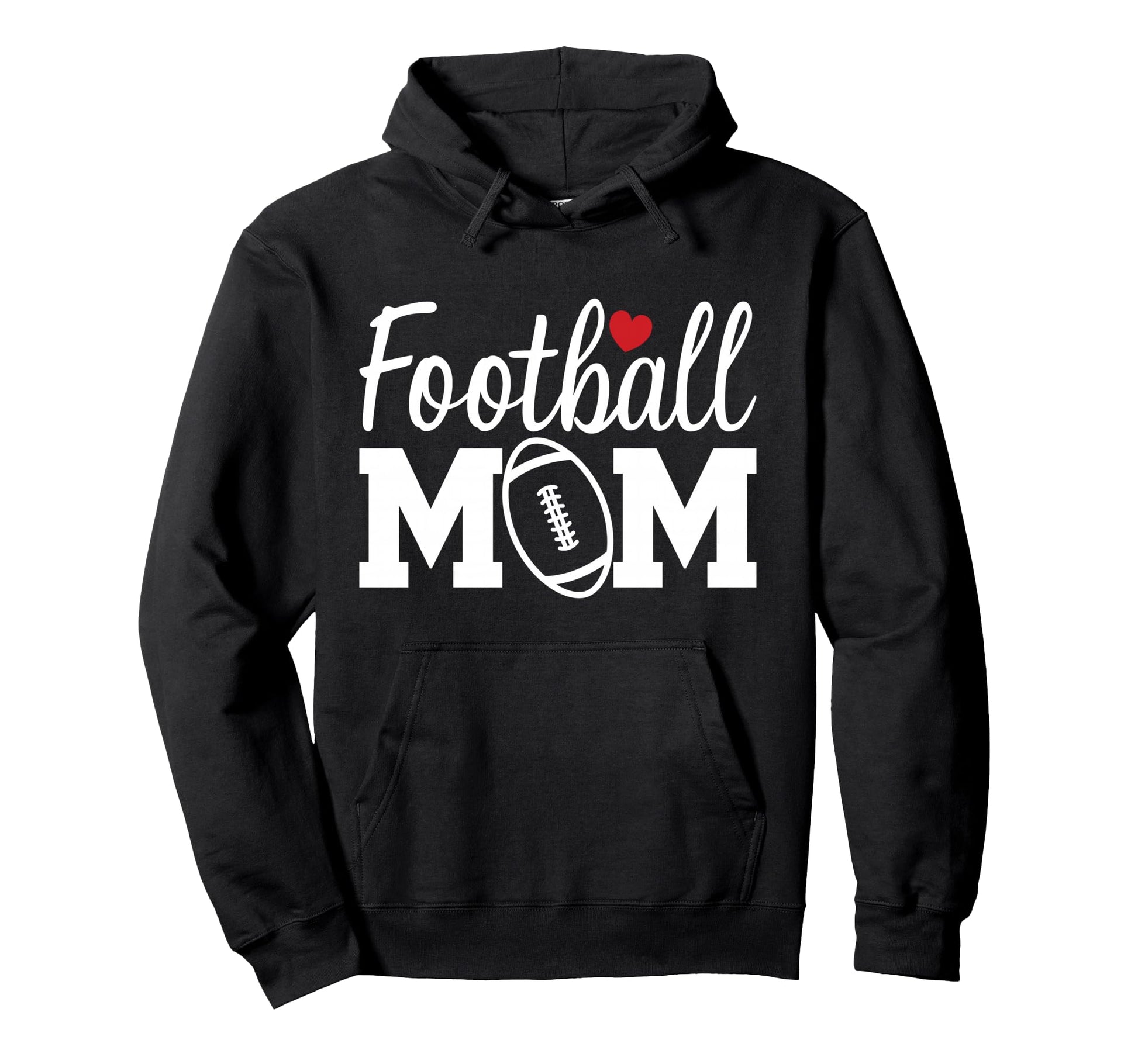Football Mom Mom Life Football Game Hoodie - Aesthetic Graphic Men Women - T-Shirt, Sweatshirt, Hoodie