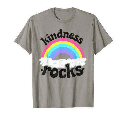 Anti Bullying Hippie Teacher Rainbow T-Shirt - Aesthetic Graphic Unisex - T-Shirt, Sweatshirt, Hoodie