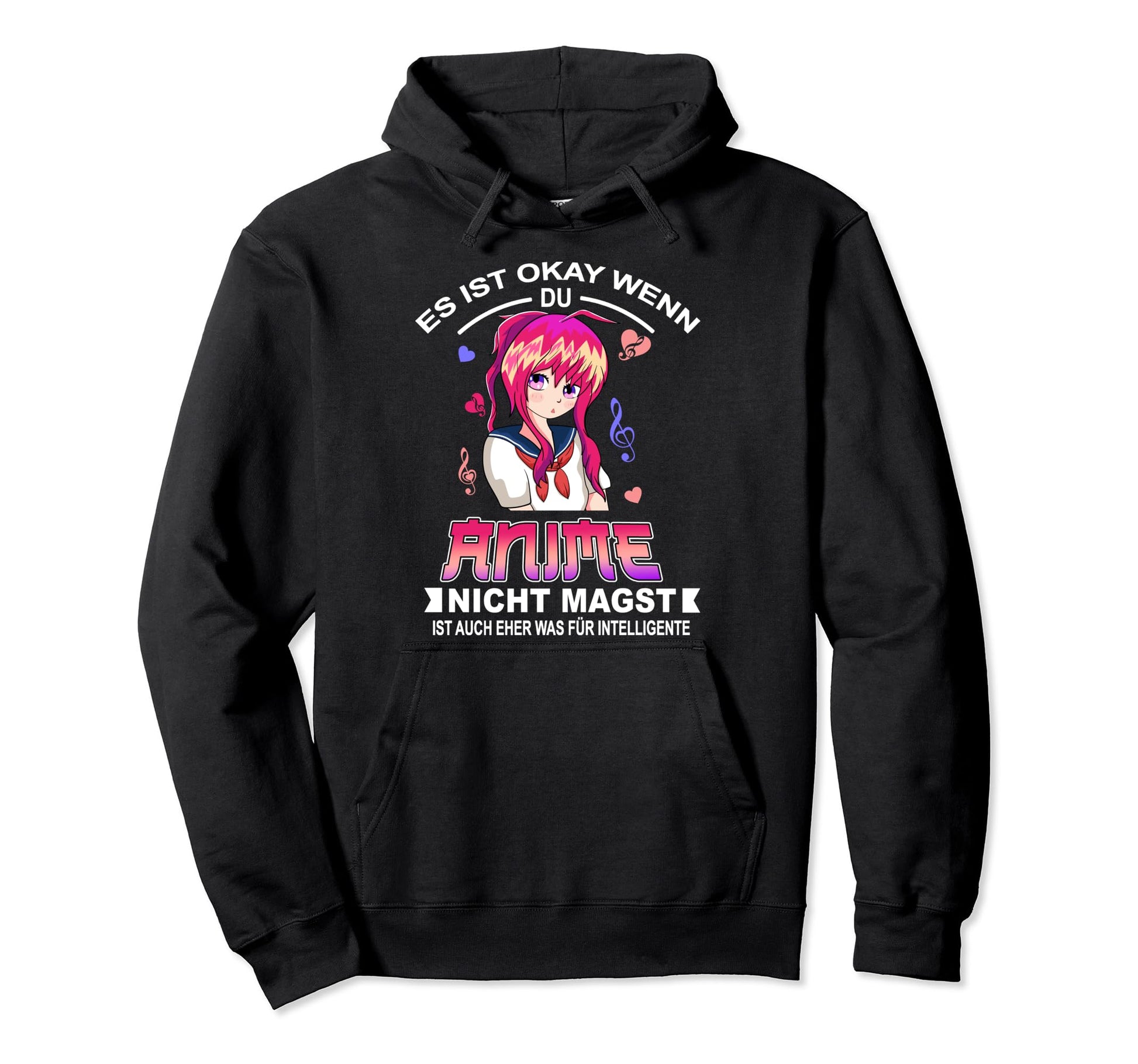 Anime Is What Intelligent Manga Hoodie - Aesthetic Graphic Men Women - T-Shirt, Sweatshirt, Hoodie