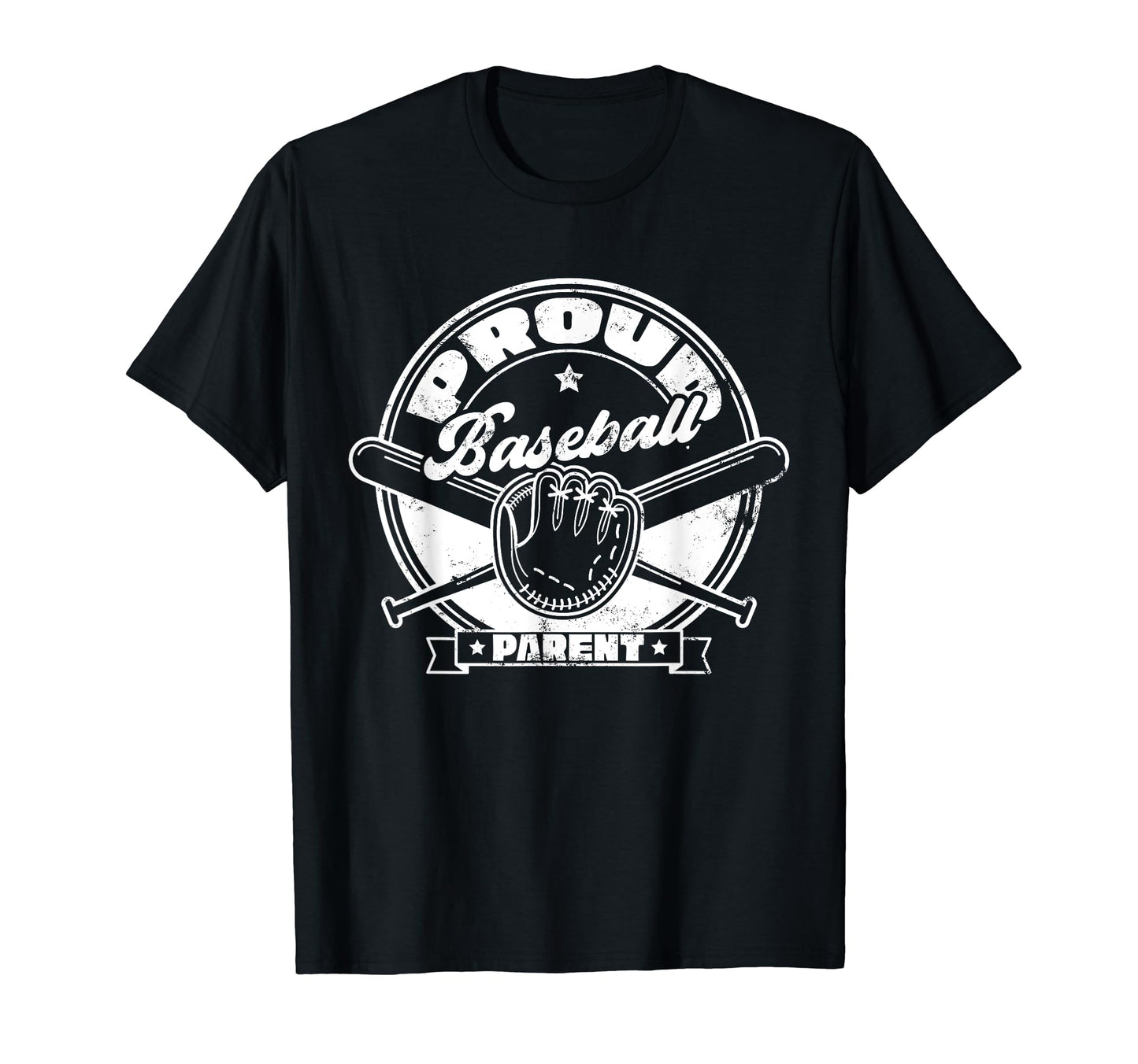 Proud Baseball Parent Supportive T-Shirt - Minimalist Print Men Women - T-Shirt, Sweatshirt, Hoodie