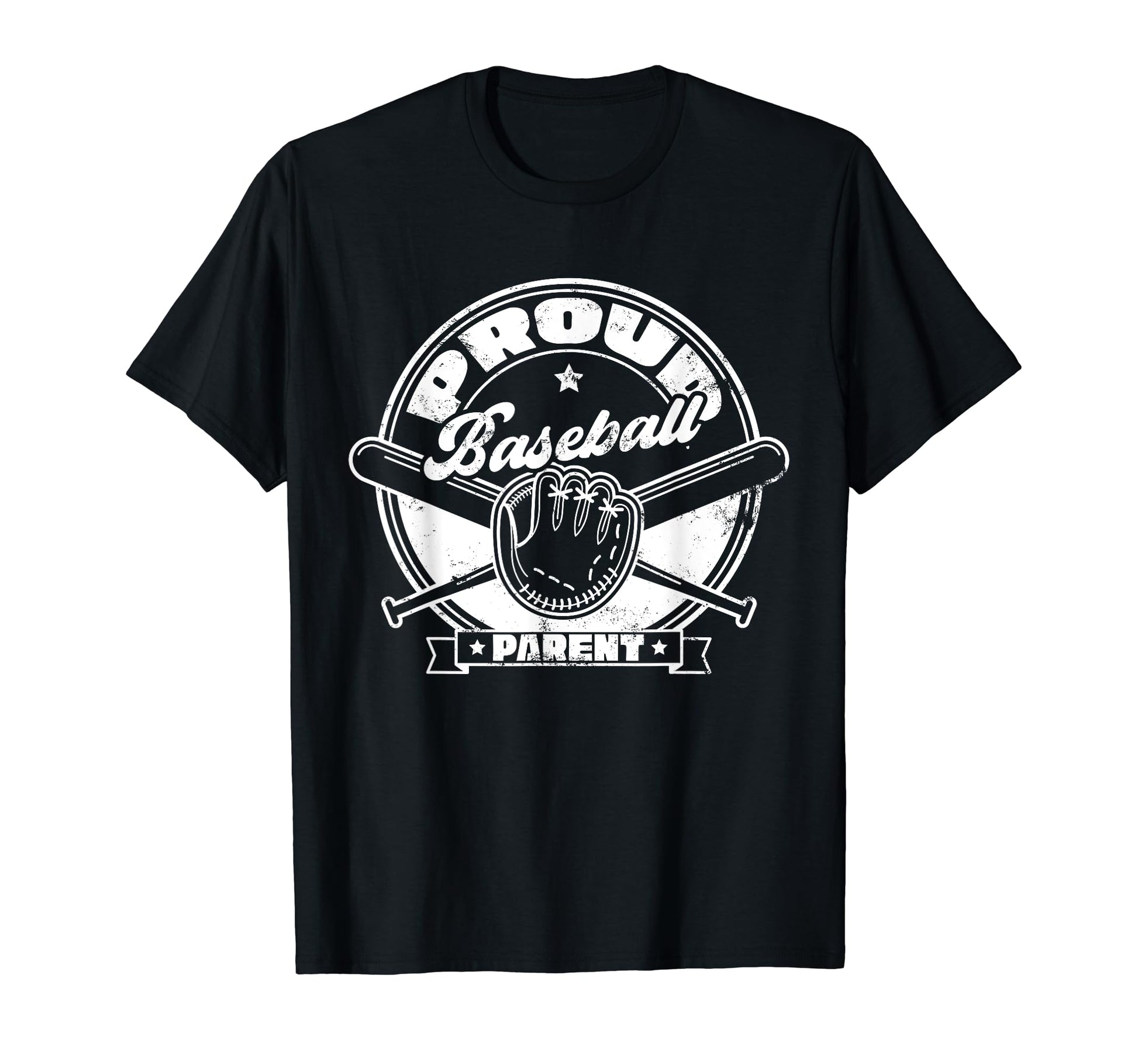 Proud Baseball Parent Supportive T-Shirt - Minimalist Print Men Women - T-Shirt, Sweatshirt, Hoodie