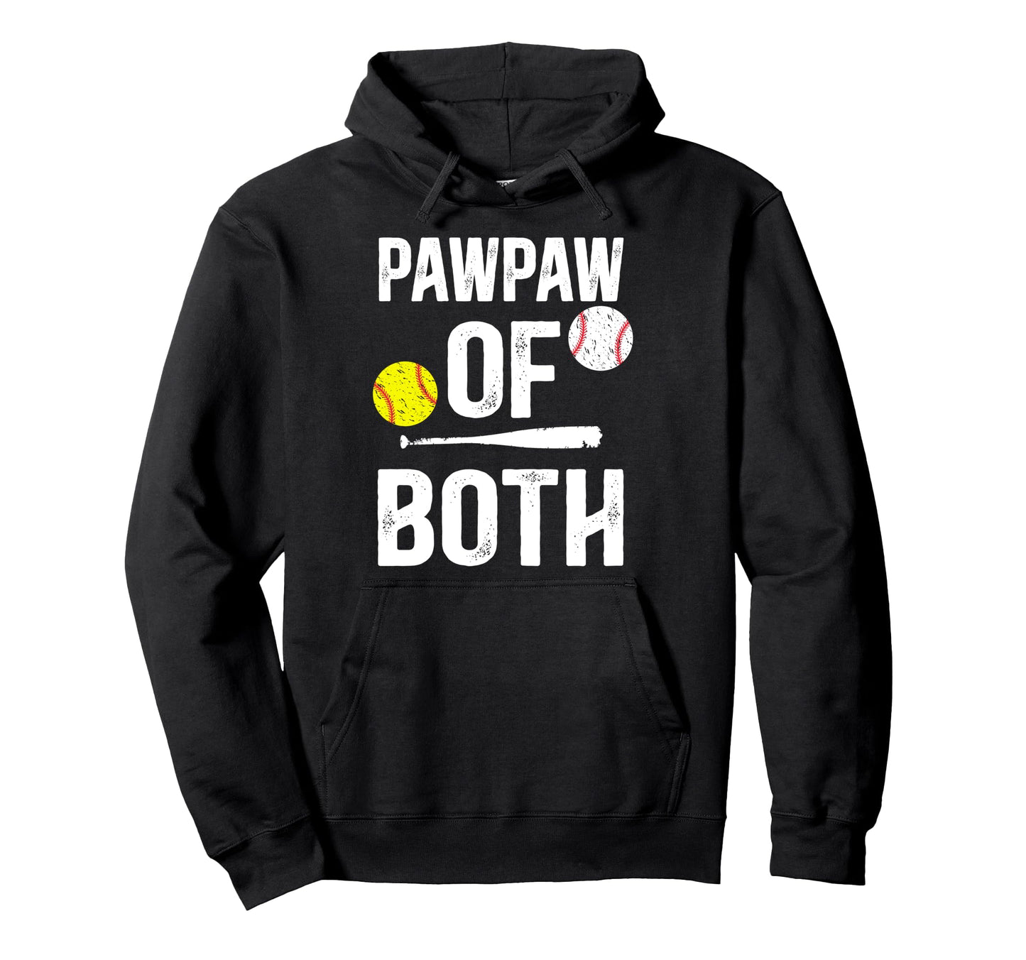 Pawpaw Both Softball Baseball Pawpaw Hoodie - Streetwear Style Men Women - T-Shirt, Sweatshirt, Hoodie