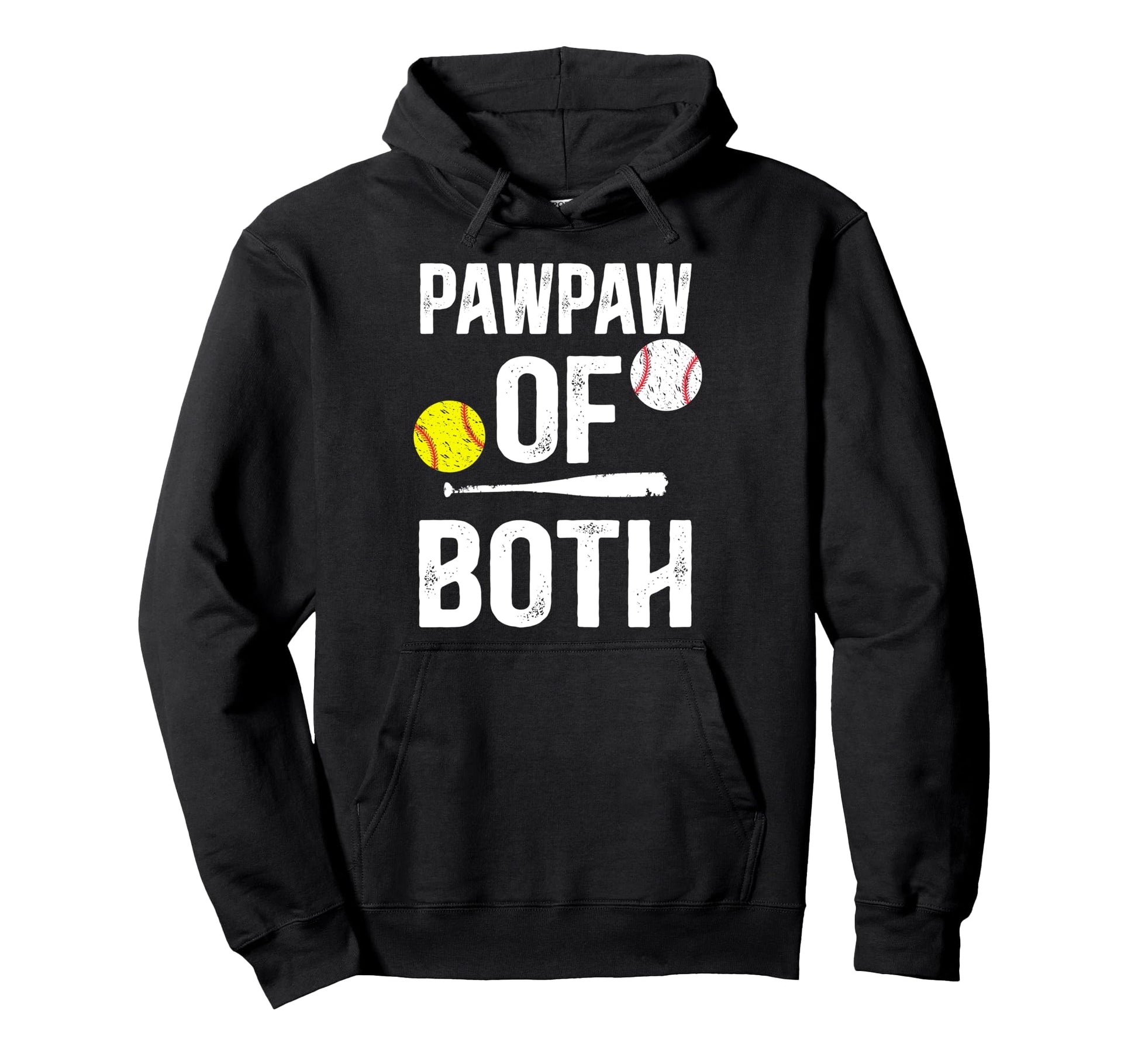 Pawpaw Both Softball Baseball Pawpaw Hoodie - Streetwear Style Men Women - T-Shirt, Sweatshirt, Hoodie