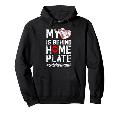 Proud Baseball Catcher Mimi Baseball Hoodie - Aesthetic Graphic for Adults - T-Shirt, Sweatshirt, Hoodie