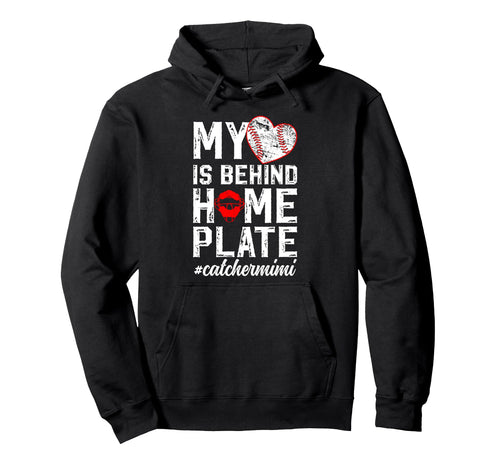 Proud Baseball Catcher Mimi Baseball Hoodie - Aesthetic Graphic for Adults - T-Shirt, Sweatshirt, Hoodie