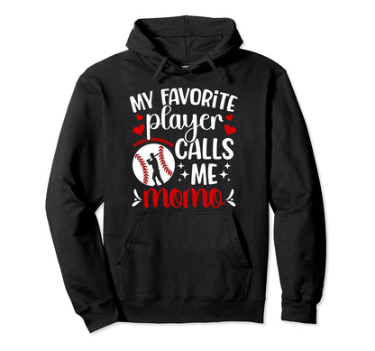 My Favorite Baseball Player Momo Hoodie - Streetwear Style for Adults - T-Shirt, Sweatshirt, Hoodie