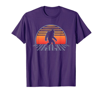 Bigfoot Yeti Sasquatch Vaporwave T-Shirt - Aesthetic Graphic for Adults - T-Shirt, Sweatshirt, Hoodie