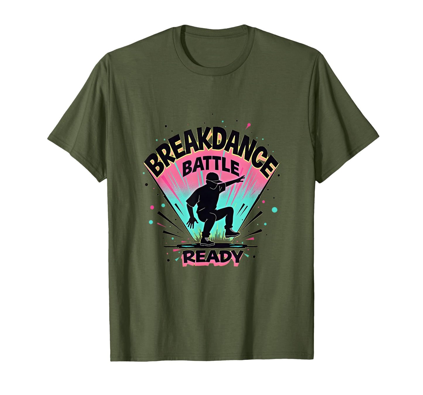 Breakdance Battle Ready 80S Street T-Shirt - Minimalist Print for Adults - T-Shirt, Sweatshirt, Hoodie
