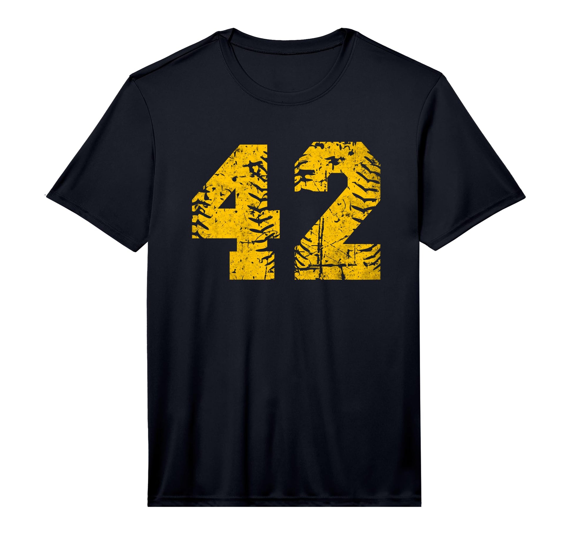 Number 42 Baseball Softball T-Shirt - Casual Everyday Wear Men Women - T-Shirt, Sweatshirt, Hoodie