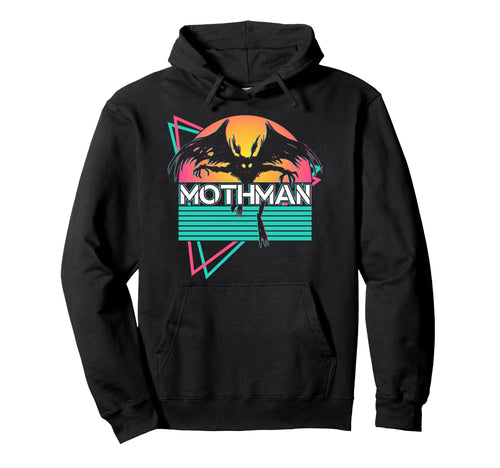Vaporwave Aesthetic Mothman Hoodie - Trendy Graphic Men Women - T-Shirt, Sweatshirt, Hoodie