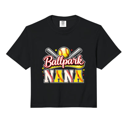 Funny Ballpark Nana Baseball Grandma T-Shirt - Novelty Apparel Unisex - T-Shirt, Sweatshirt, Hoodie