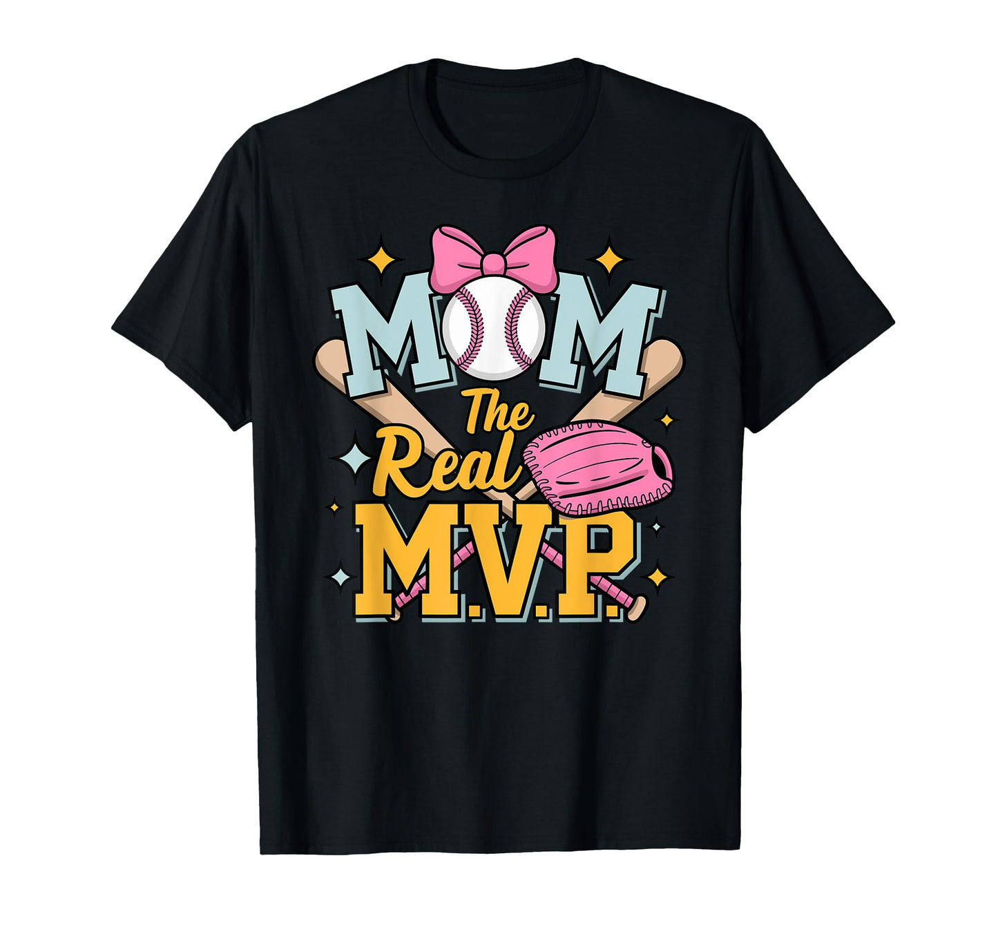 Mom Real Most Valuable Person Funny T-Shirt - Custom Art Print Unisex - T-Shirt, Sweatshirt, Hoodie