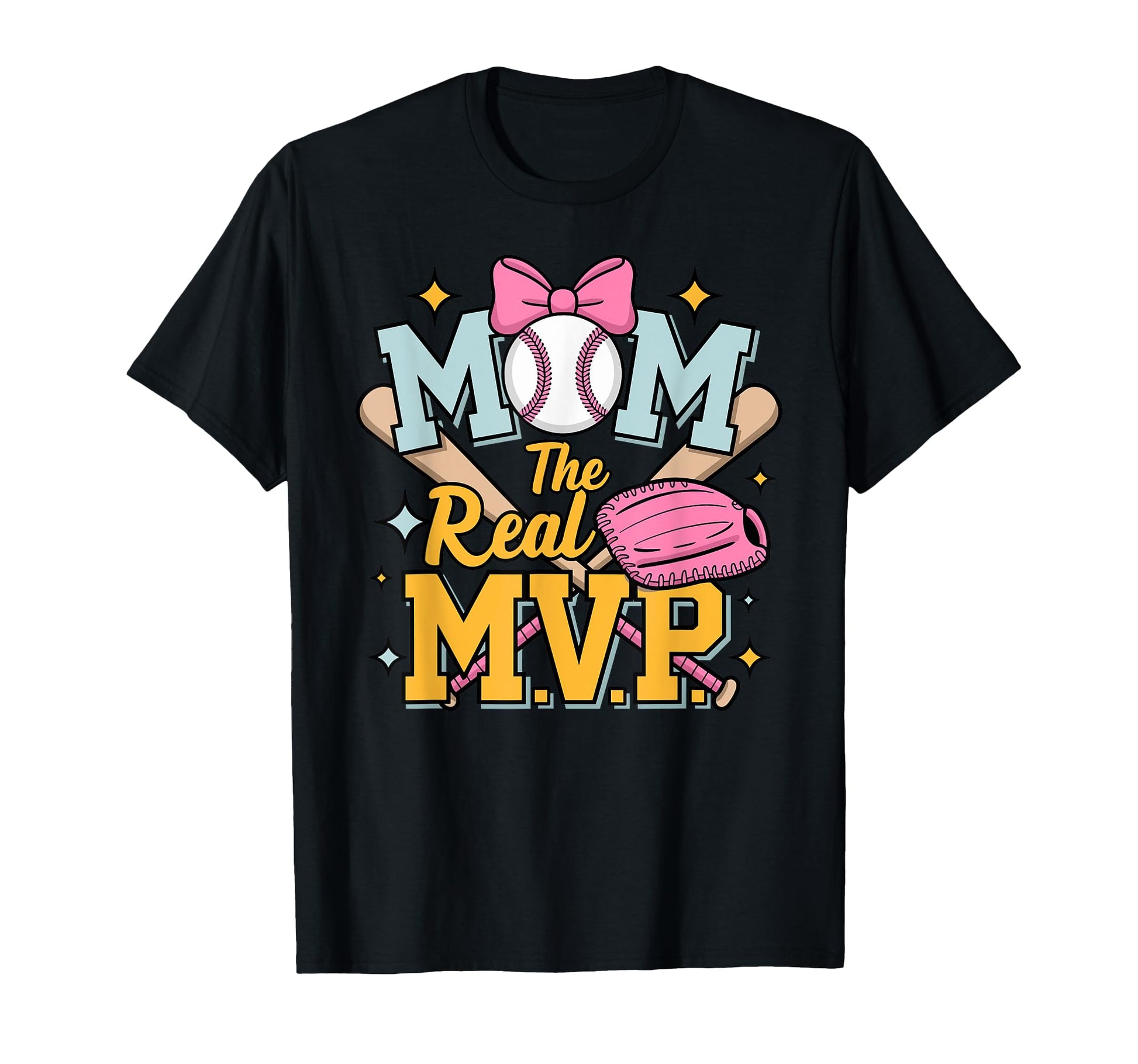 Mom Real Most Valuable Person Funny T-Shirt - Custom Art Print Unisex - T-Shirt, Sweatshirt, Hoodie