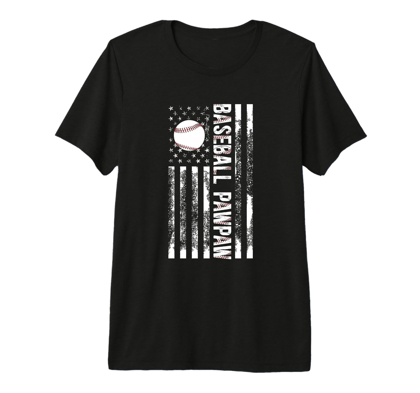 Mens Baseball Pawpaw Baseball Player T-Shirt - Custom Art Print Men Women - T-Shirt, Sweatshirt, Hoodie