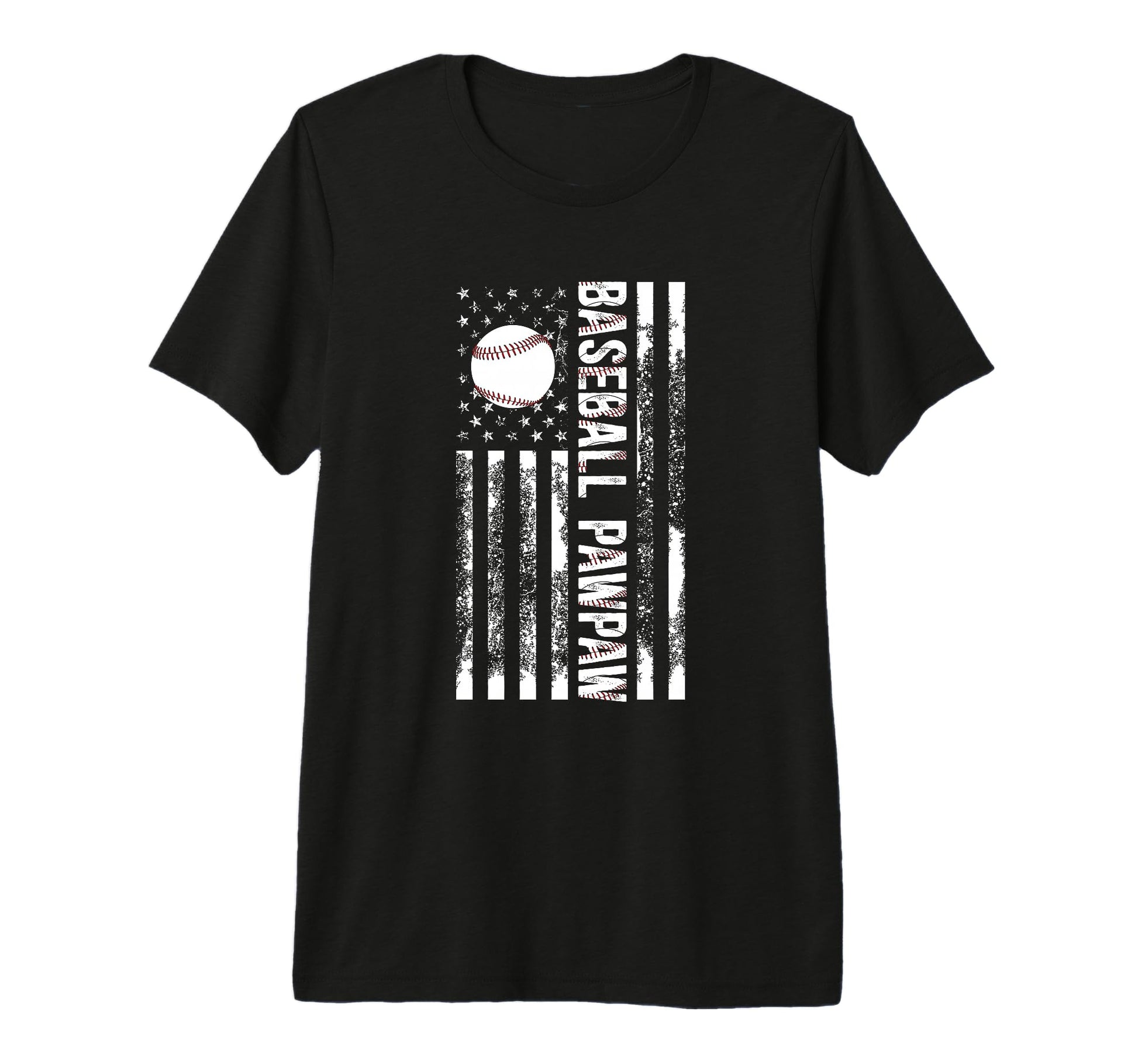 Mens Baseball Pawpaw Baseball Player T-Shirt - Custom Art Print Men Women - T-Shirt, Sweatshirt, Hoodie