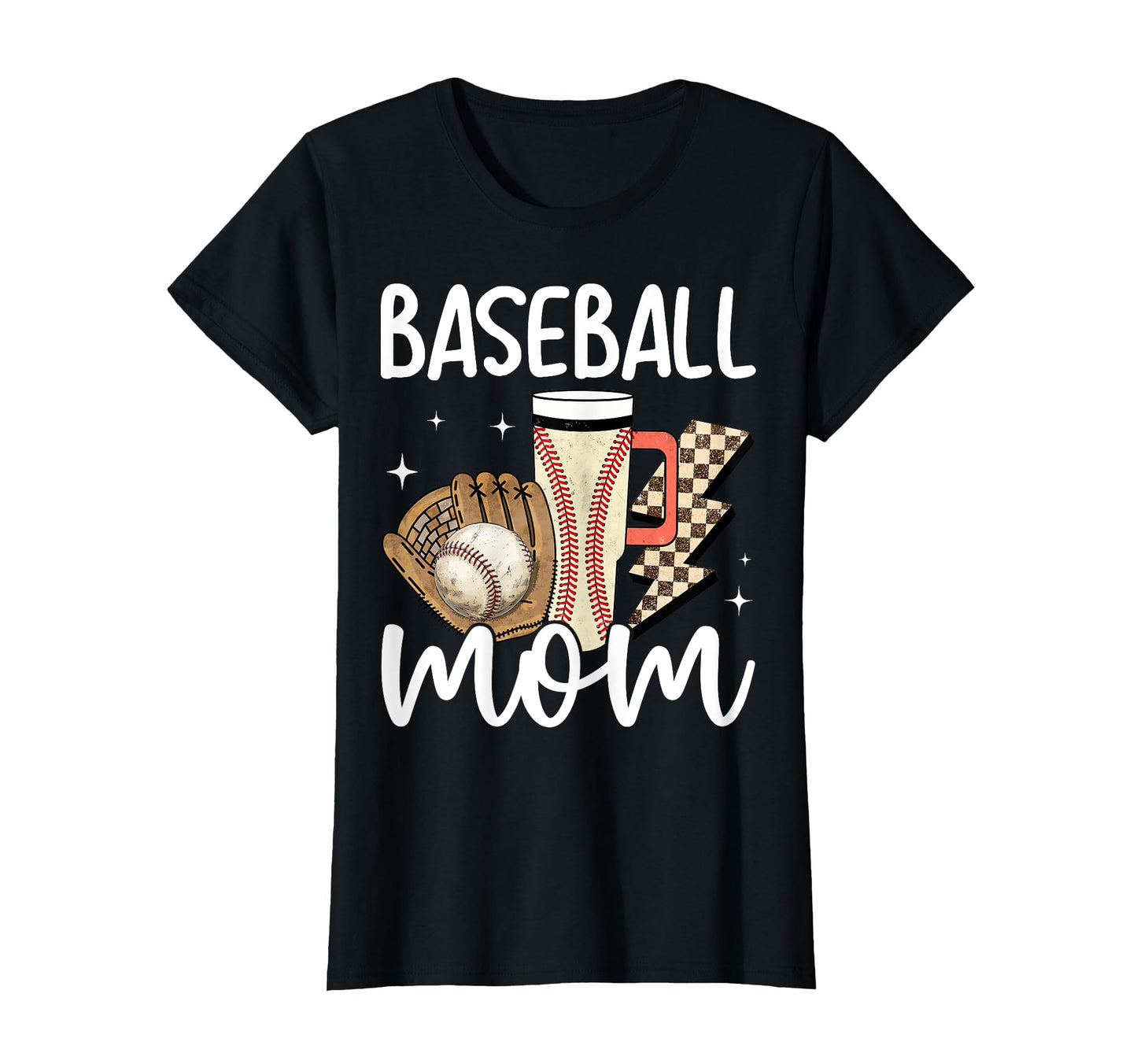 Baseball Mama Proud Game Day Proud T-Shirt - Fun Novelty Design Men Women - T-Shirt, Sweatshirt, Hoodie