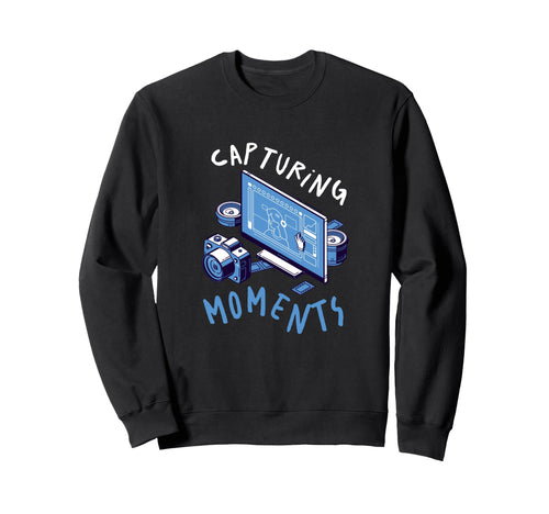 Photography Camera Snap Photo Sweatshirt - Novelty Apparel for Adults - T-Shirt, Sweatshirt, Hoodie
