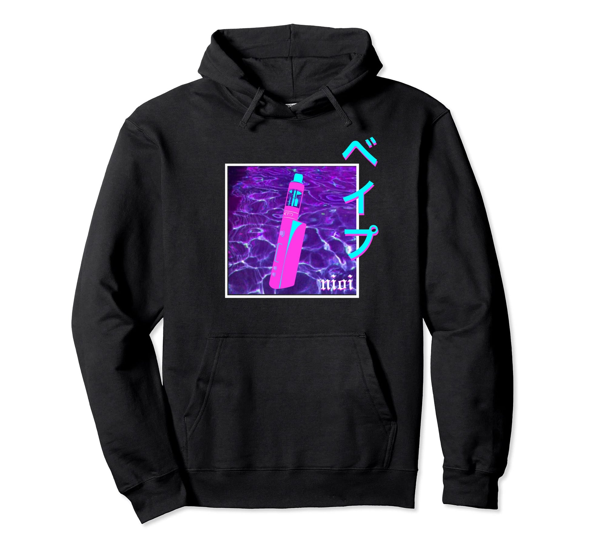 Japanese Vape 90S Aesthetic Japanese Hoodie - Aesthetic Graphic for Adults - T-Shirt, Sweatshirt, Hoodie