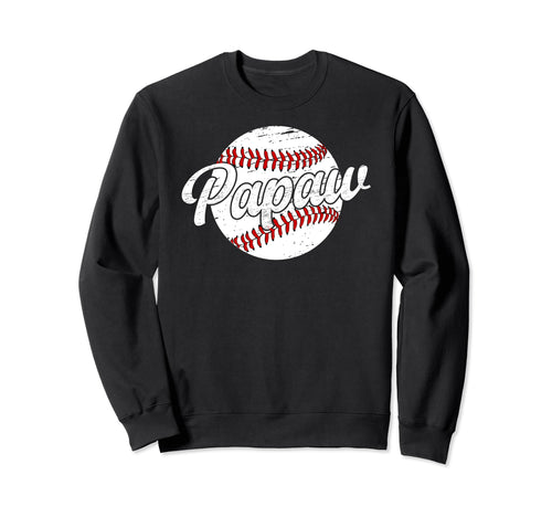 Papaw Proud Baseball Papaw Sweatshirt - Custom Art Print Men Women - T-Shirt, Sweatshirt, Hoodie