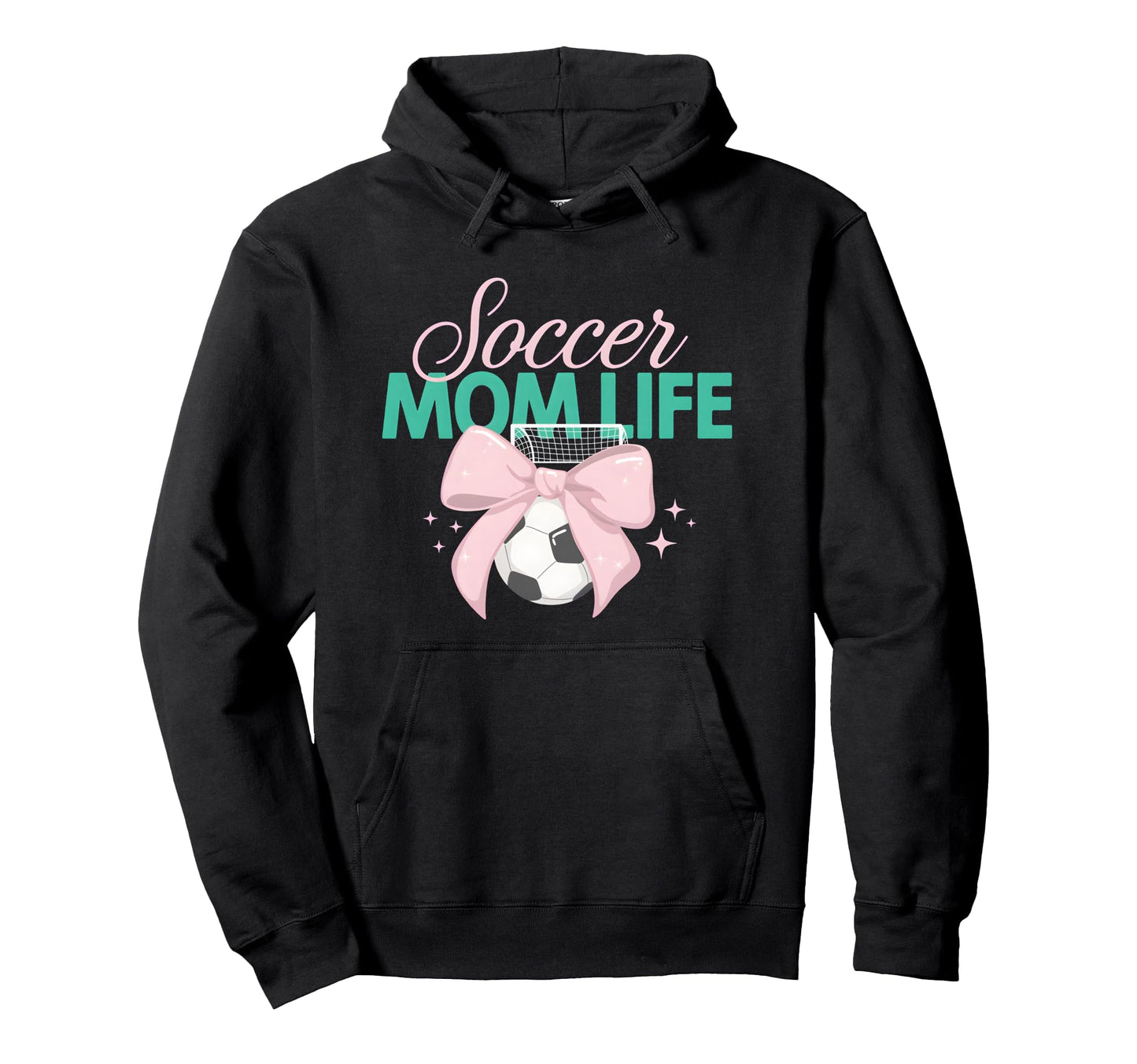 Soccer Mom Life Match Day Energy Hoodie - Custom Art Print for Adults - T-Shirt, Sweatshirt, Hoodie