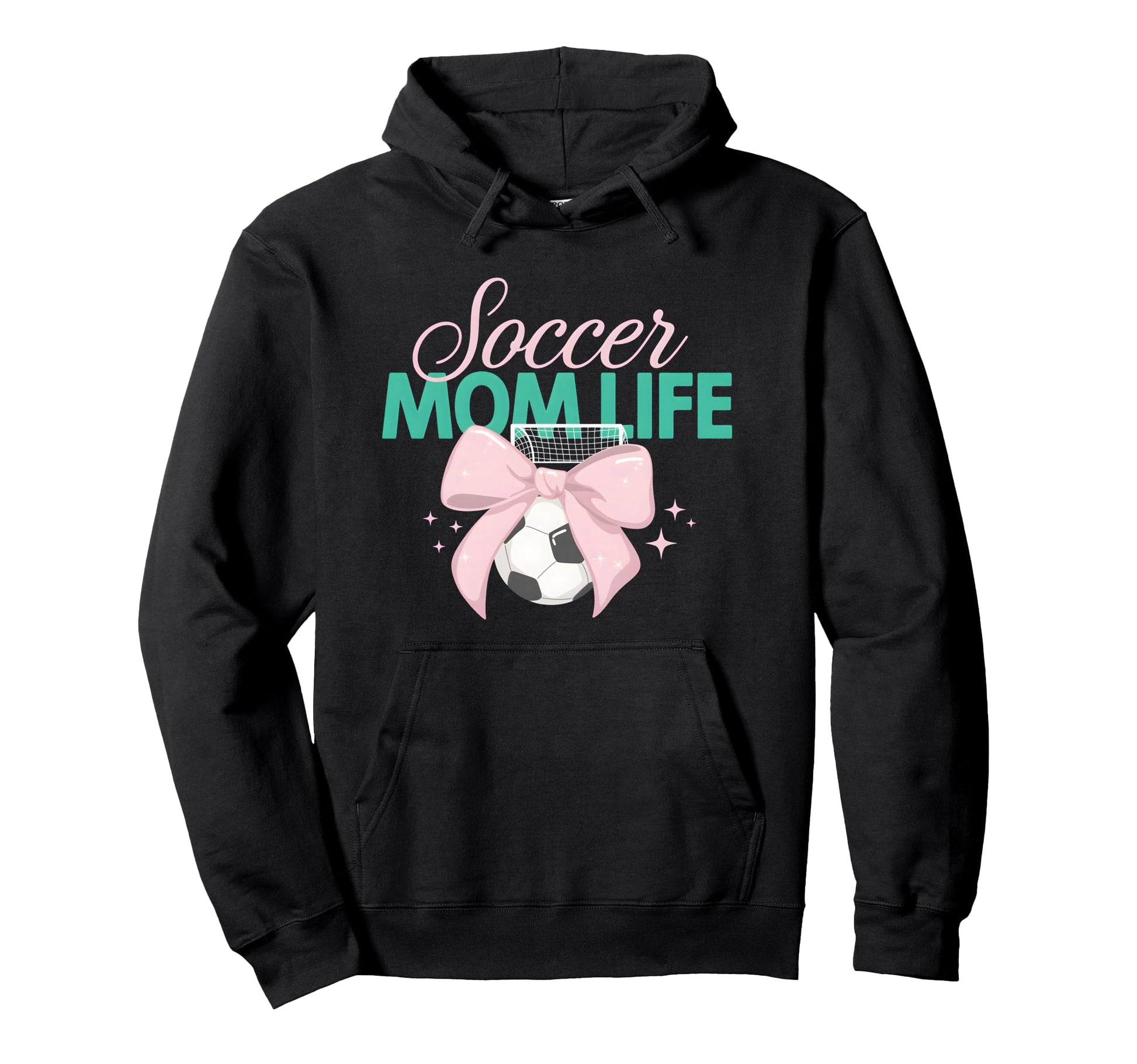 Soccer Mom Life Match Day Energy Hoodie - Custom Art Print for Adults - T-Shirt, Sweatshirt, Hoodie
