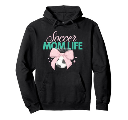 Soccer Mom Life Match Day Energy Hoodie - Custom Art Print for Adults - T-Shirt, Sweatshirt, Hoodie
