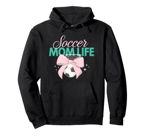 Soccer Mom Life Match Day Energy Hoodie - Custom Art Print for Adults - T-Shirt, Sweatshirt, Hoodie